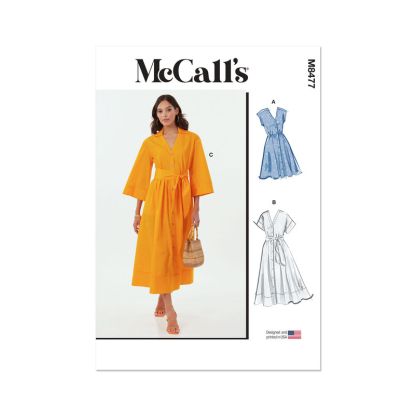 Patron McCall's 8477.K5 - Robe chemisier