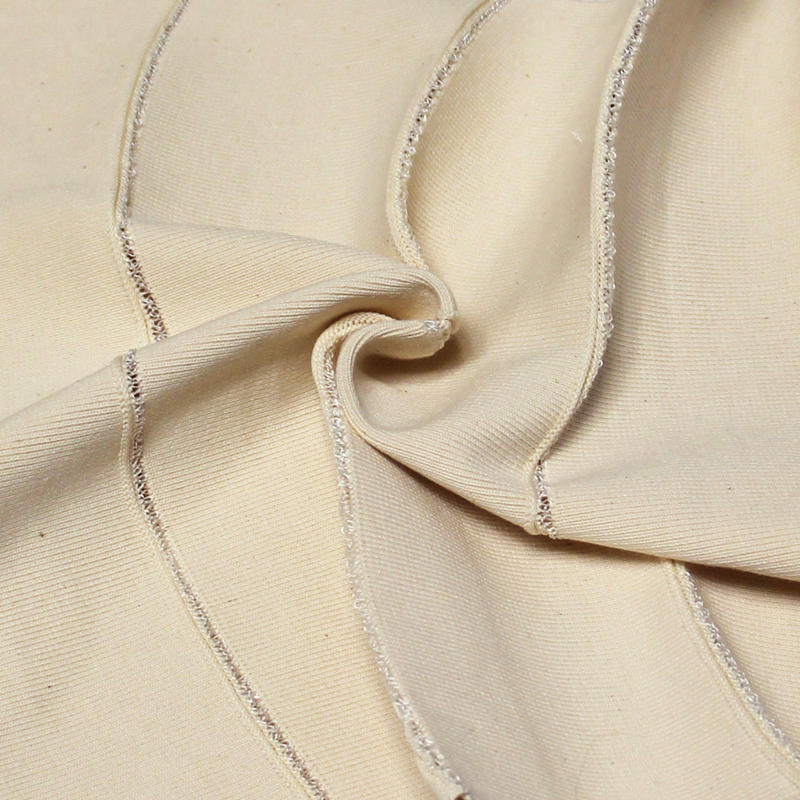 Bord côte uni - Beige (par bande 9cm)