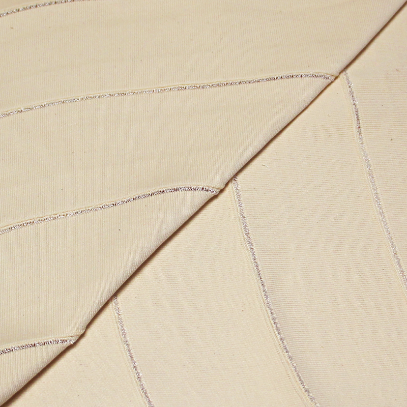 Bord côte uni - Beige (par bande 9cm)