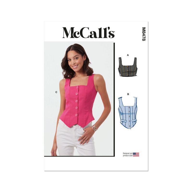 Patron McCall's 8478.U5 - Corset