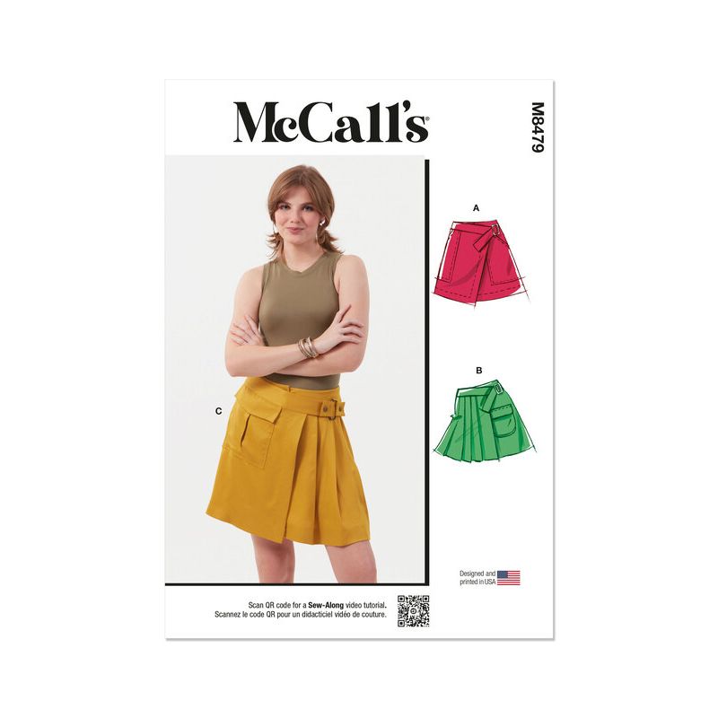 Patron McCall's 8479.U5 - Jupes asymétriques