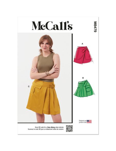 Patron McCall's 8479.U5 - Jupes asymétriques