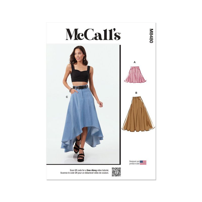 Patron McCall's 8480.K5 - Jupe