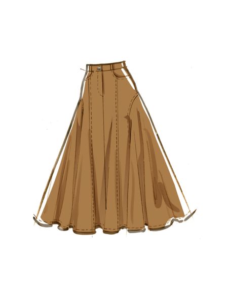 Patron McCall's 8480.K5 - Jupe