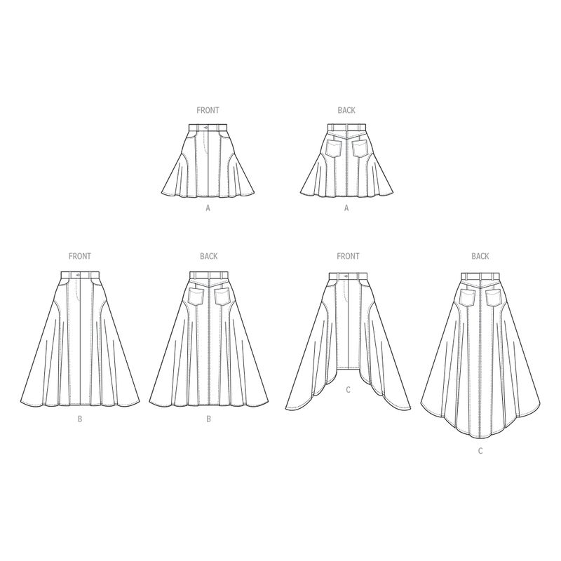 Patron McCall's 8480.K5 - Jupe