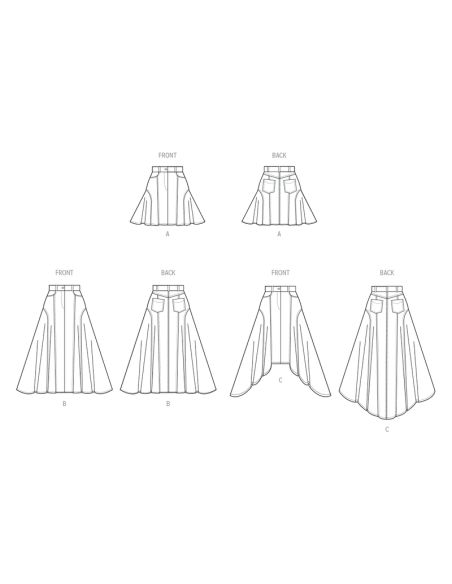 Patron McCall's 8480.K5 - Jupe