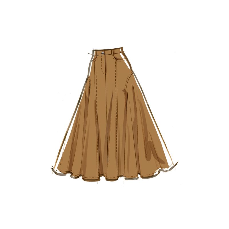 Patron McCall's 8480.Y5 - Jupe