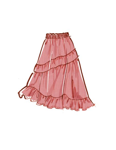 Patron McCall's 8482.D5 - Tops et jupes