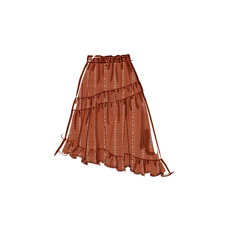 Patron McCall's 8483.W2 - Hauts et jupes