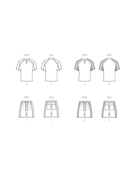 Patron McCall's 8485.AA - Tops et shorts