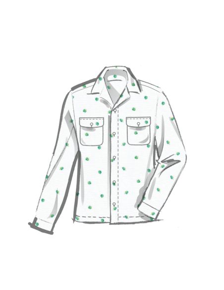 Patron McCall's 8486.AA - Chemise et short