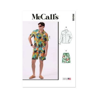Patron McCall's 8486.AA - Chemise et short