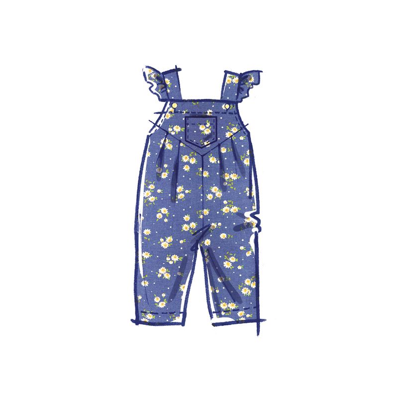 Patron McCall's 8487.A - Gilet, Veste et Salopette