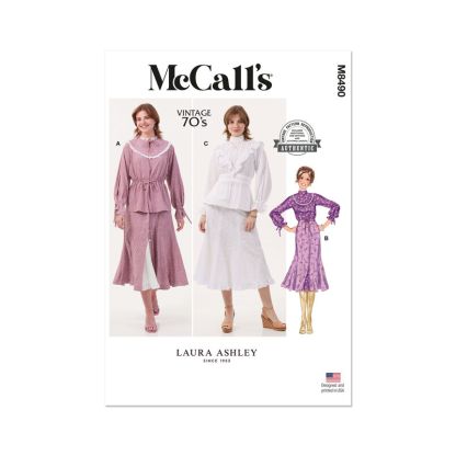 Patron McCall's 8490.A - Hauts et jupes