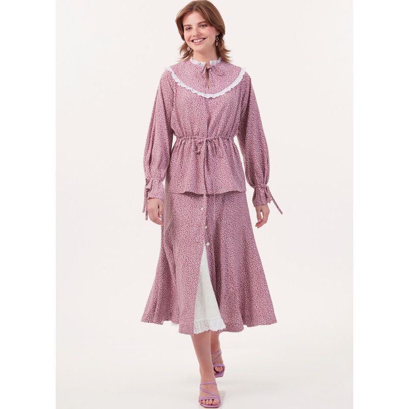 Patron McCall's 8490.A - Hauts et jupes