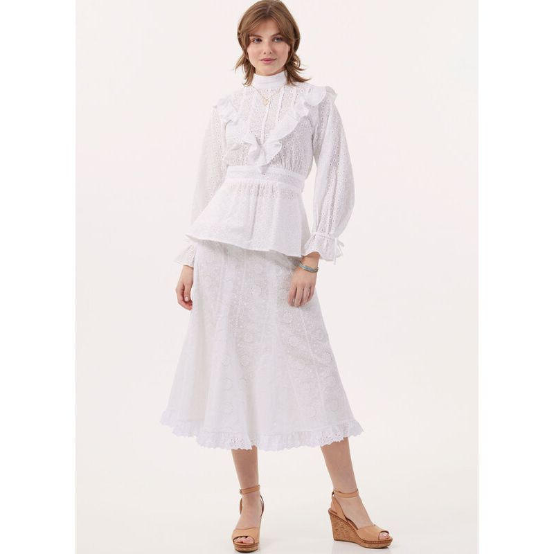 Patron McCall's 8490.A - Hauts et jupes