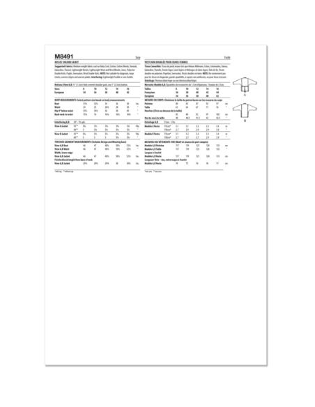 Patron McCall's 8491.A - Veste