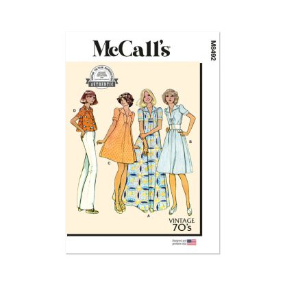 Patron McCall's 8492.H5 - Robe et haut