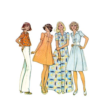 Patron McCall's 8492.H5 - Robe et haut 2