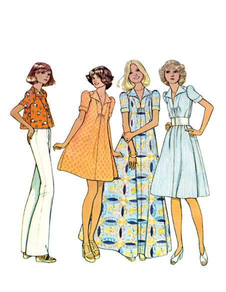 Patron McCall's 8492.H5 - Robe et haut