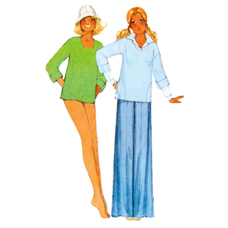 Patron McCall's 8493.A - Hauts, jupe, pantalon et short