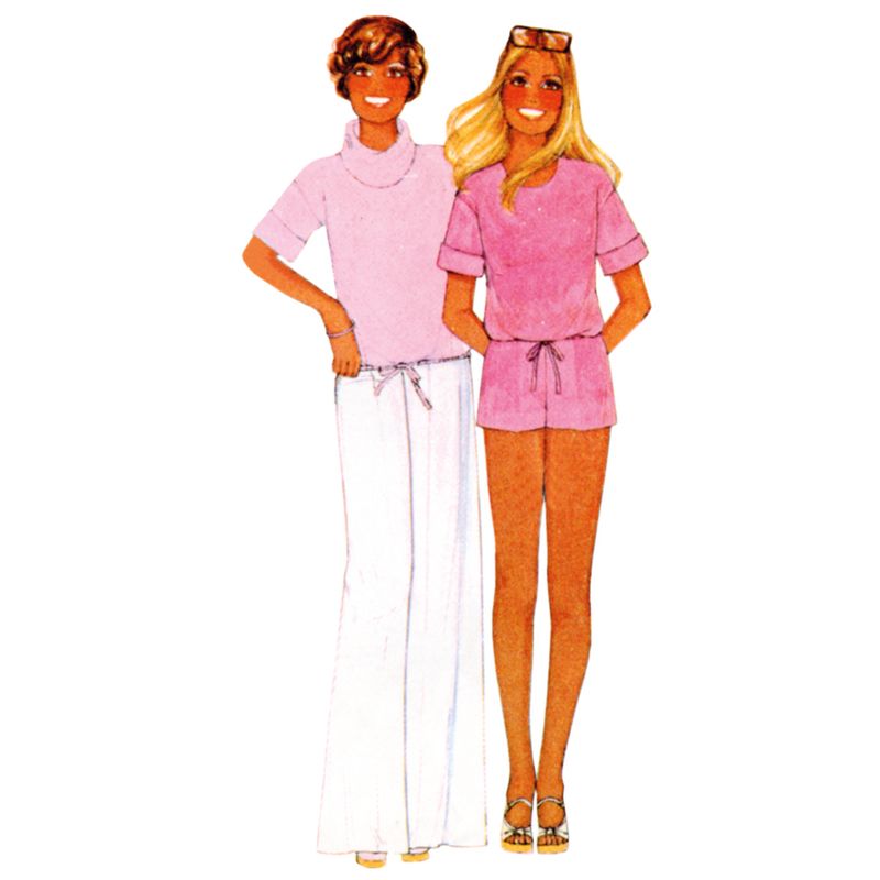 Patron McCall's 8493.A - Hauts, jupe, pantalon et short