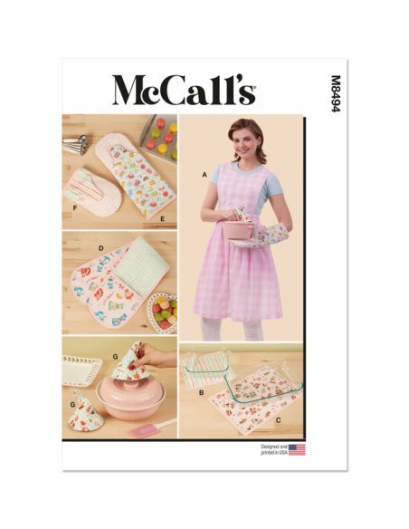Patron McCall's 8494.A - Tablier