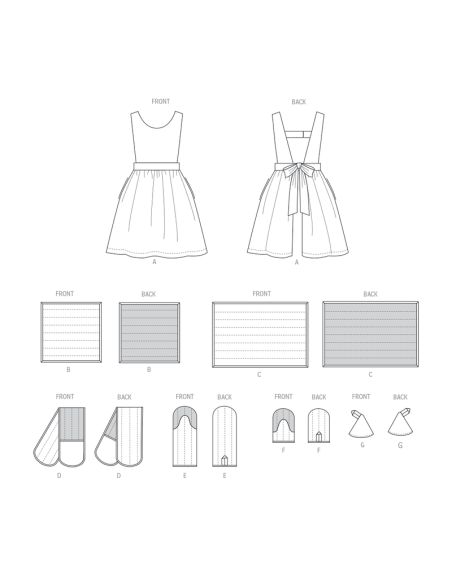 Patron McCall's 8494.A - Tablier