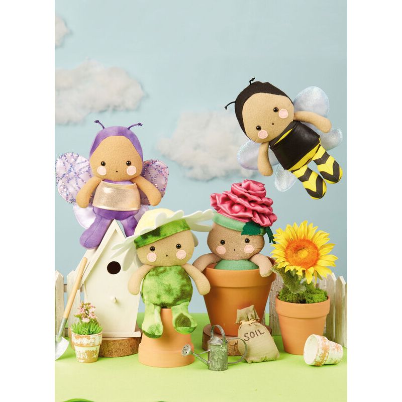 Patron McCall's 8496.OS - Poupées de 23 cm