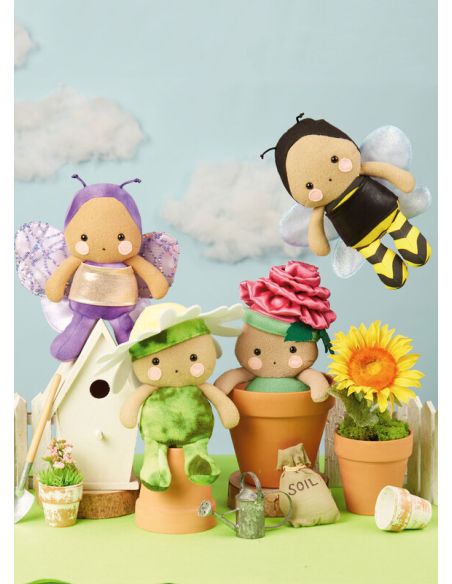 Patron McCall's 8496.OS - Poupées de 23 cm