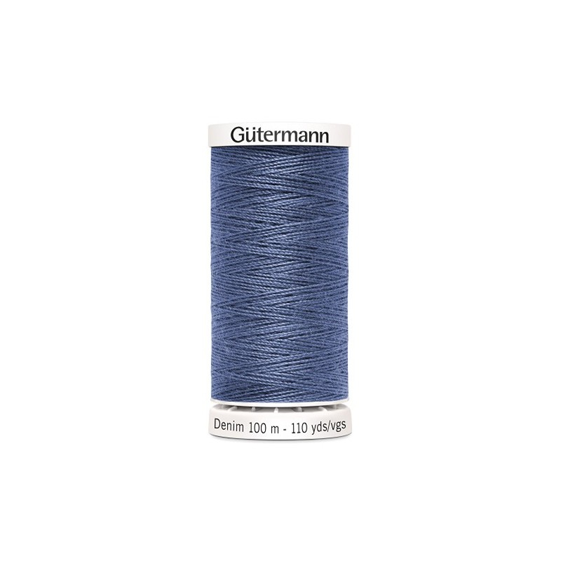 Fil à coudre Denim100m Gütermann - N°6075