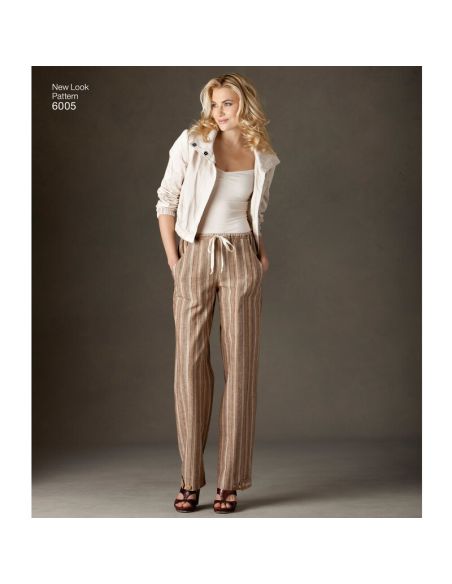 Patron New Look 6005 - Pantalon