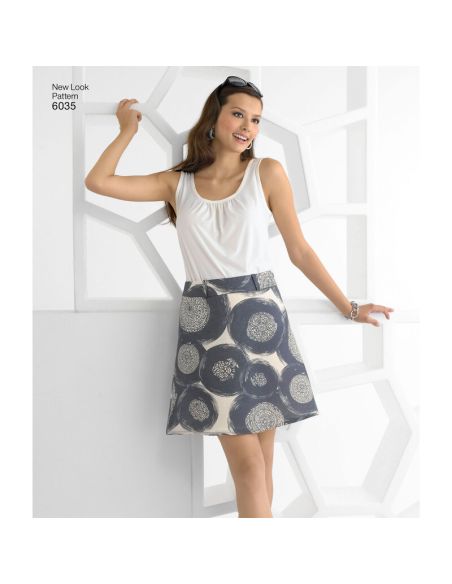 Patron New Look 6035 - Tailleur