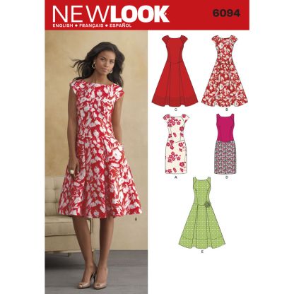Patron New Look 6094 - Robe