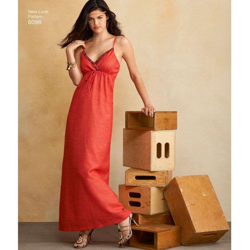 Patron New Look 6096 - Robe