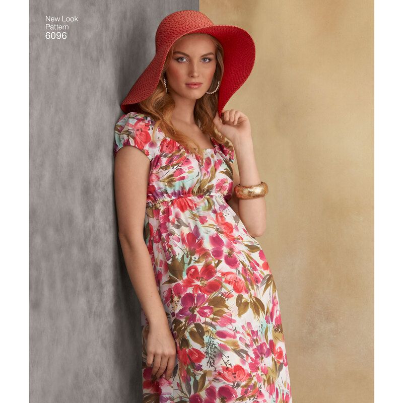 Patron New Look 6096 - Robe