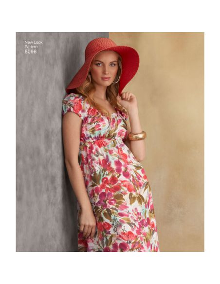 Patron New Look 6096 - Robe