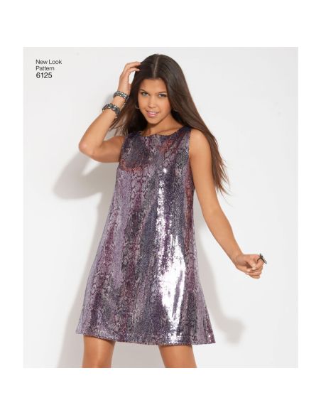 Patron New Look 6125 - Robe