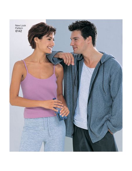 Patron New Look 6142 - Vêtements de sport