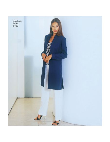 Patron New Look 6163 - Ensemble veste, haut, pantalon