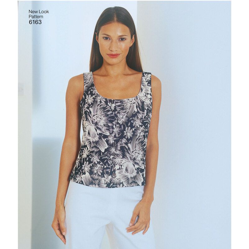 Patron New Look 6163 - Ensemble veste, haut, pantalon