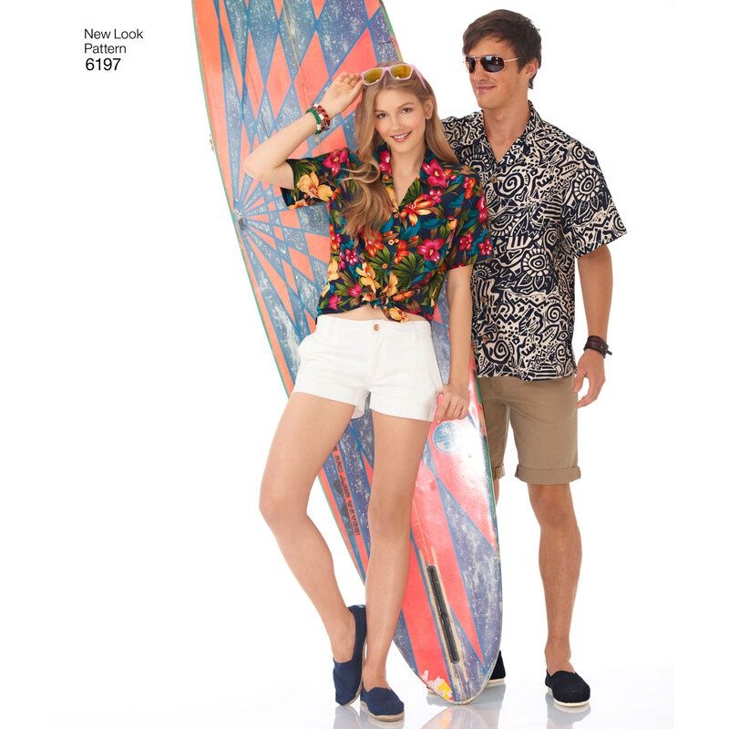 Patron New Look 6197 - Chemise