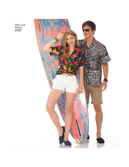 Patron New Look 6197 - Chemise