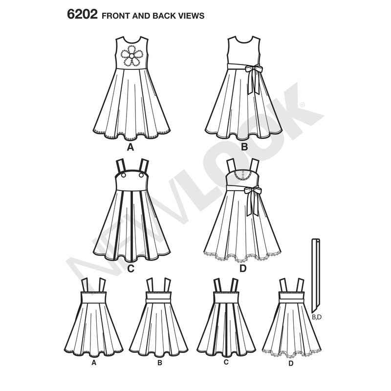 Patron New Look 6202 - Robes