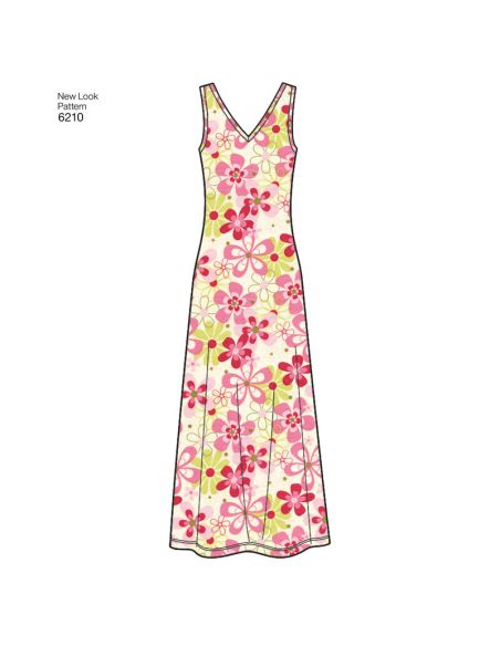 Patron New Look 6210 - Robe
