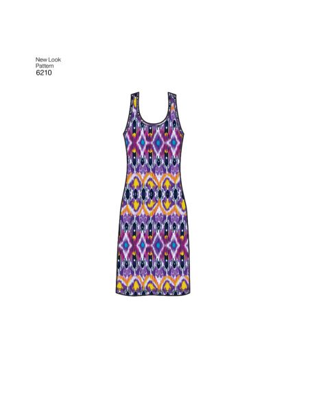 Patron New Look 6210 - Robe