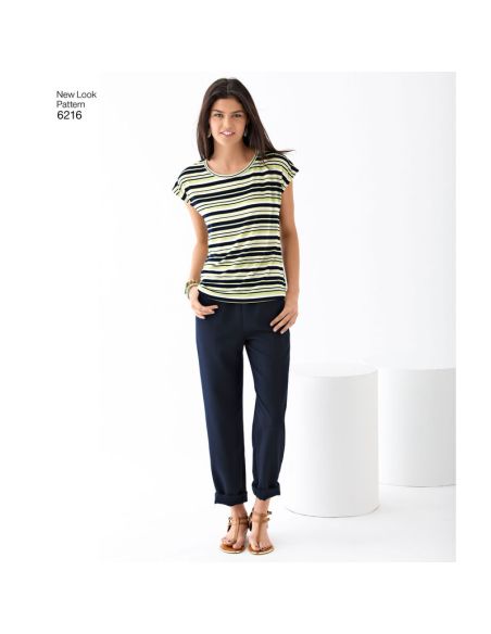 Patron New Look 6216 - Ensemble femmes