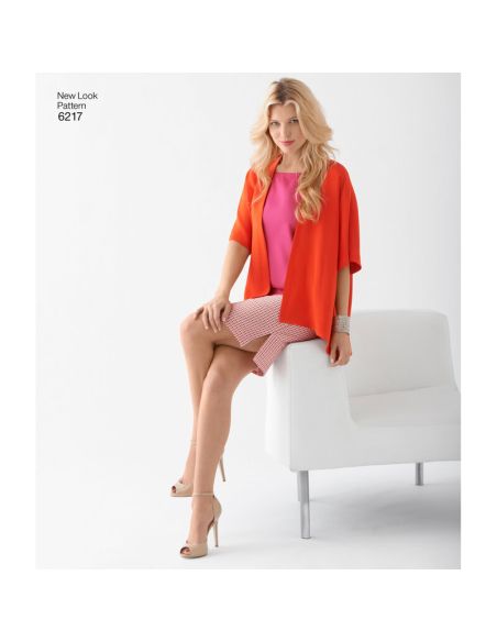 Patron New Look 6217- Ensemble femmes