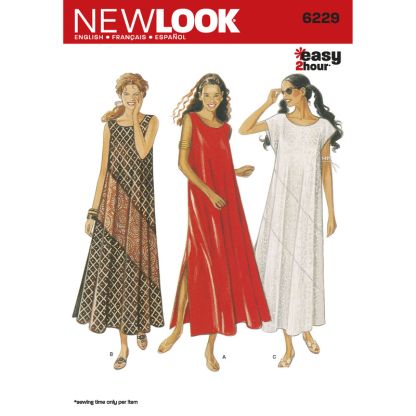 Patron New Look 6229 - Robe