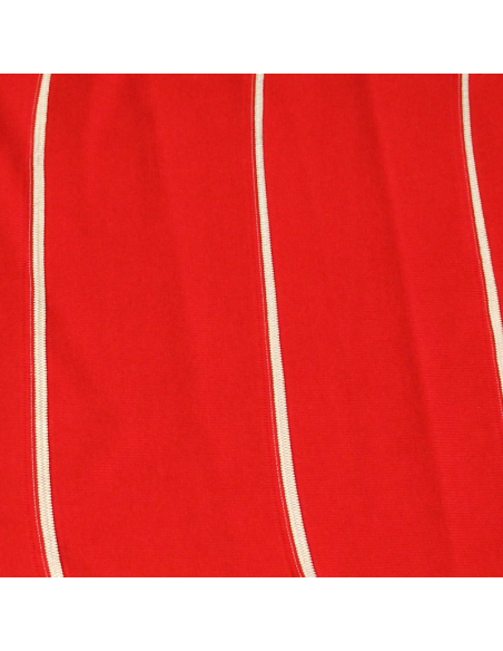 Bord côte uni - Rouge (par bande 10cm)